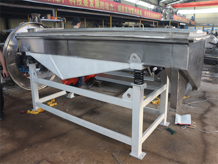 Linear vibrating screen